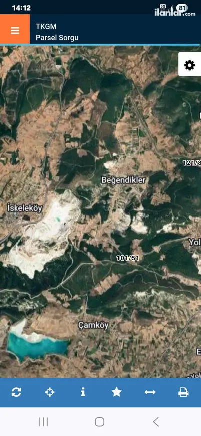 Balıkesir Bigadiç Yolbaşı Mahallesi 1.208 m² satılık arazi arsa - Fotoğraf 1