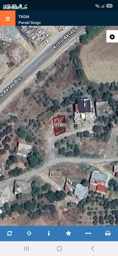 Adana Karaisalı Aktaş Mahallesi 102 m² satılık konut arsa - Fotoğraf 1