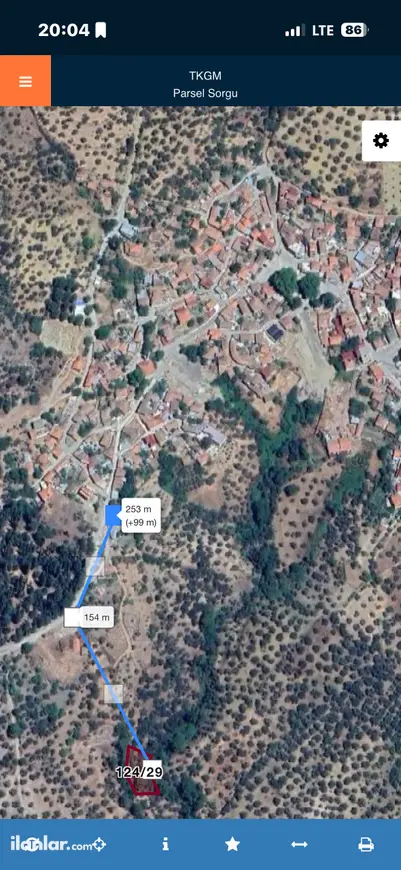 Balıkesir Havran Sarnıç Mahallesi 830 m² satılık tarla arsa - Fotoğraf 1