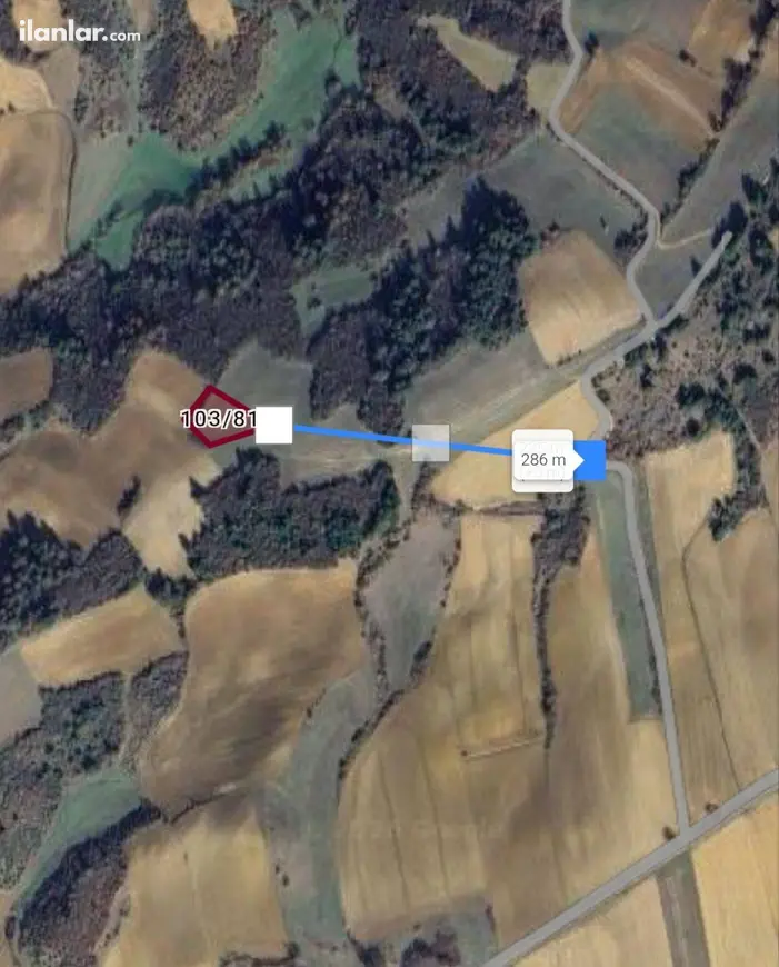 Tekirdağ Malkara Yenidibek Mahallesi 2.117 m² satılık tarla arsa - Fotoğraf 1