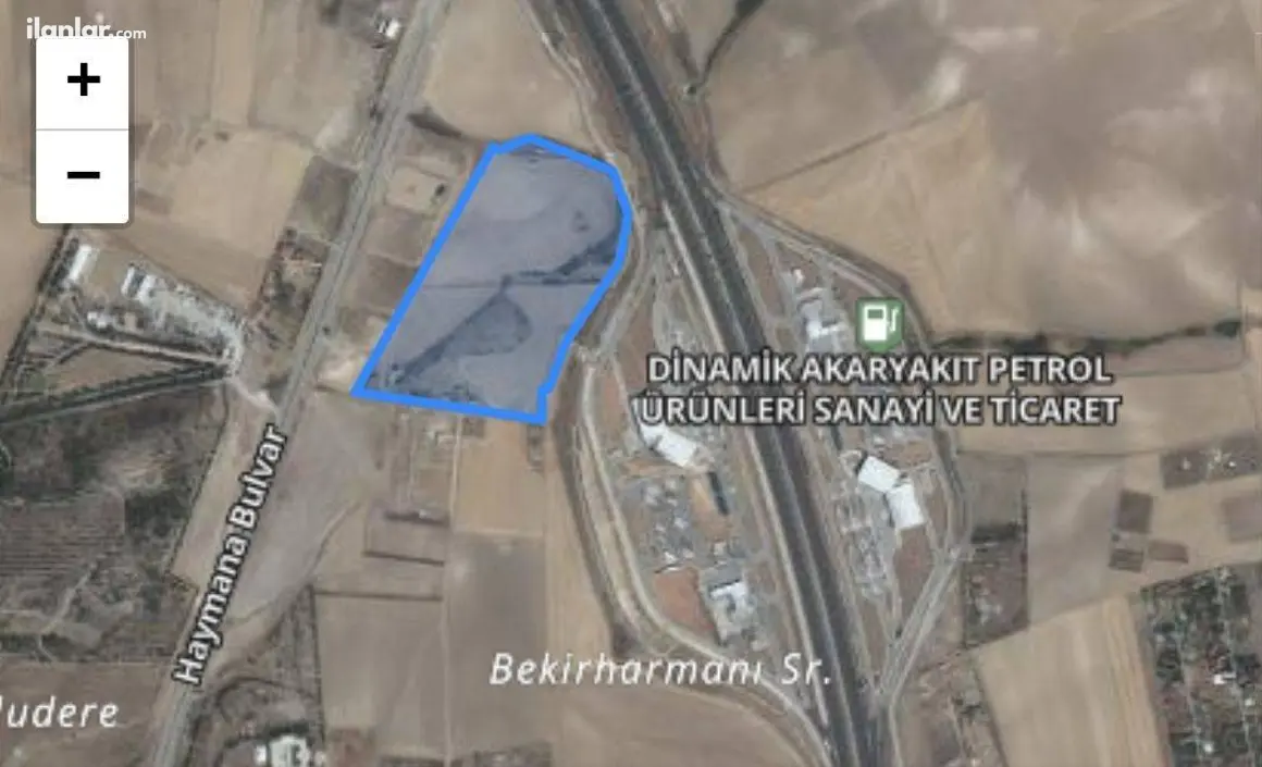 Ankara Gölbaşı Gökçehüyük Mahallesi 3.500 m² satılık tarla arsa - Fotoğraf 1