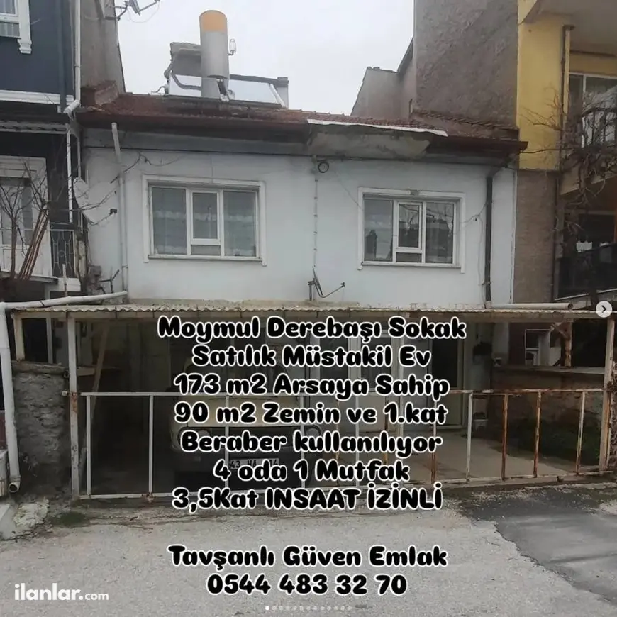 Kütahya Tavşanlı Moymul Mahallesi 3+1 95 m² satılık müstakil Ev - Fotoğraf 1