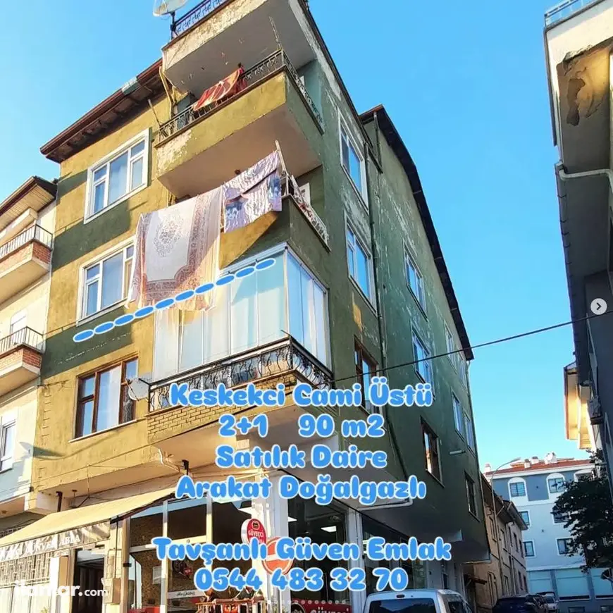 Kütahya Tavşanlı Kavaklı Mahallesi 2+1 105 m² satılık daire - Fotoğraf 1