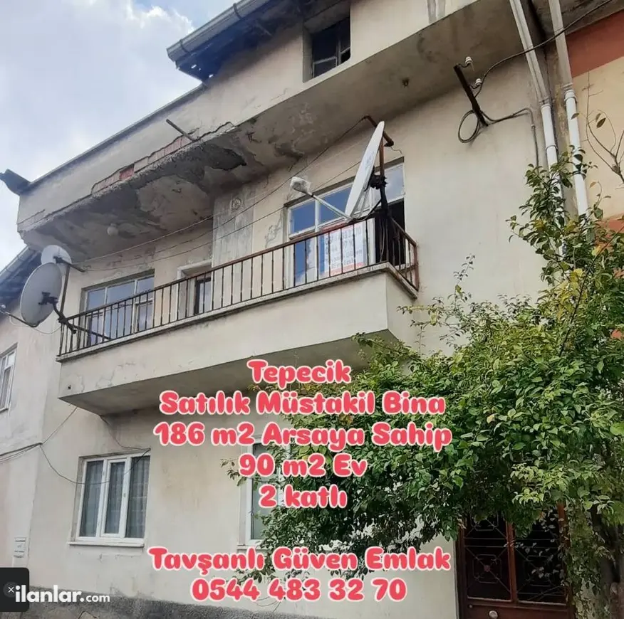 Kütahya Tavşanlı Tepecik, Tepecik-Orta Mahallesi 2+1 186 m² satılık müstakil Ev - Fotoğraf 1