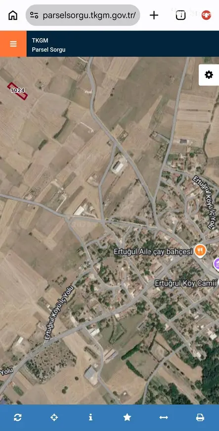 Kırklareli Lüleburgaz Ertuğrul Köyü Mahallesi 1.050 m² satılık tarla arsa - Fotoğraf 1
