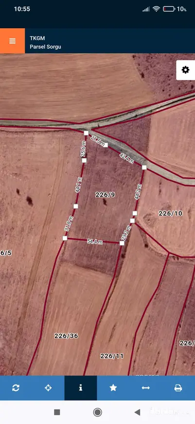 Konya Ilgın Yukarıçiğil Mahallesi 5.000 m² kiralık tarla arsa - Fotoğraf 1