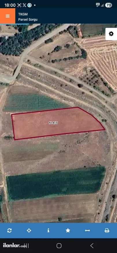 Denizli Acıpayam Akalan Mahallesi 4.950 m² satılık tarla arsa - Fotoğraf 1