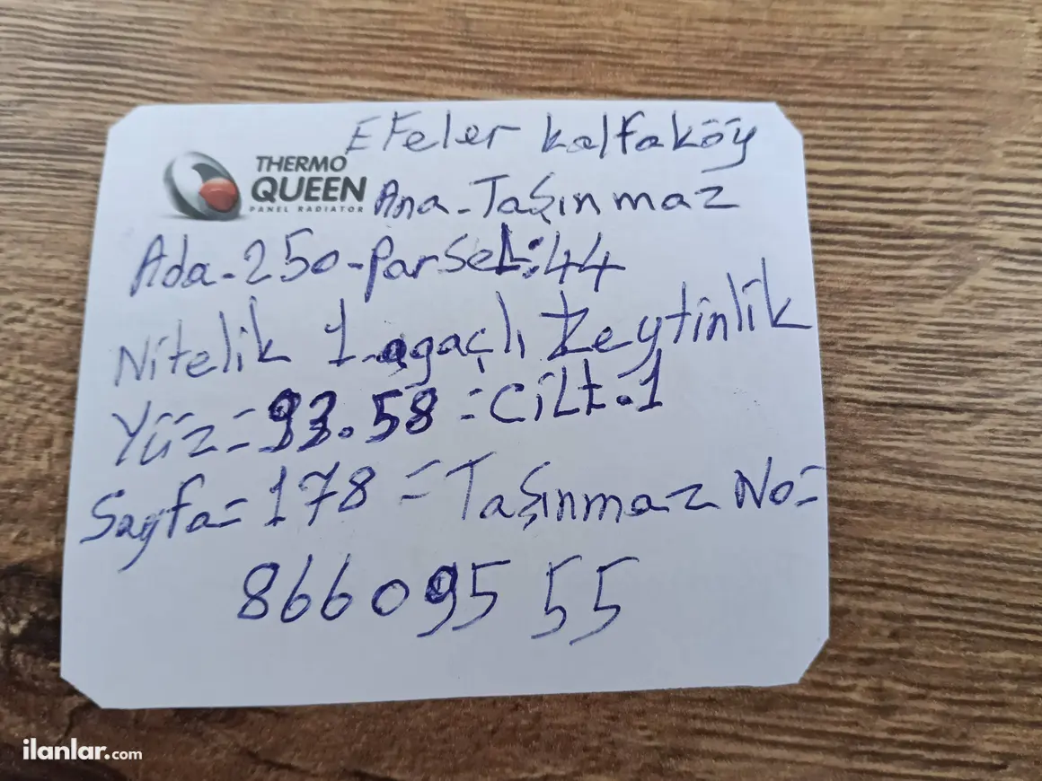 Aydın Efeler Kalfaköy Mahallesi 93 m² satılık arazi arsa - Fotoğraf 1