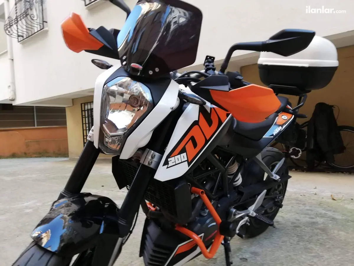 2017 KTM 200 Duke benzinli manuel motosiklet - Fotoğraf 1
