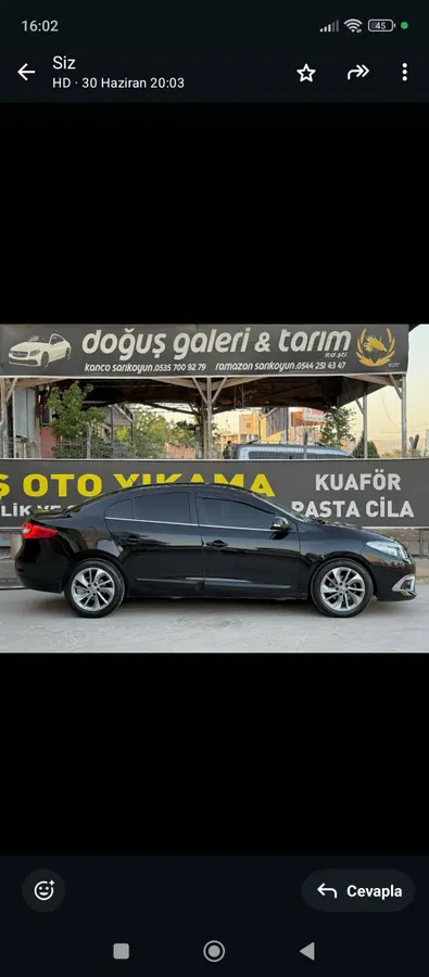 2015 Renault Fluence 1.5 dCi dizel yarı Otomatik otomobil - Fotoğraf 3