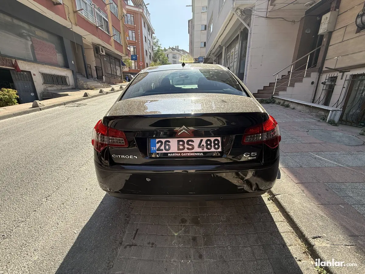 2012 Citroen C5 1.6 e-HDi dizel yarı Otomatik otomobil - Fotoğraf 3