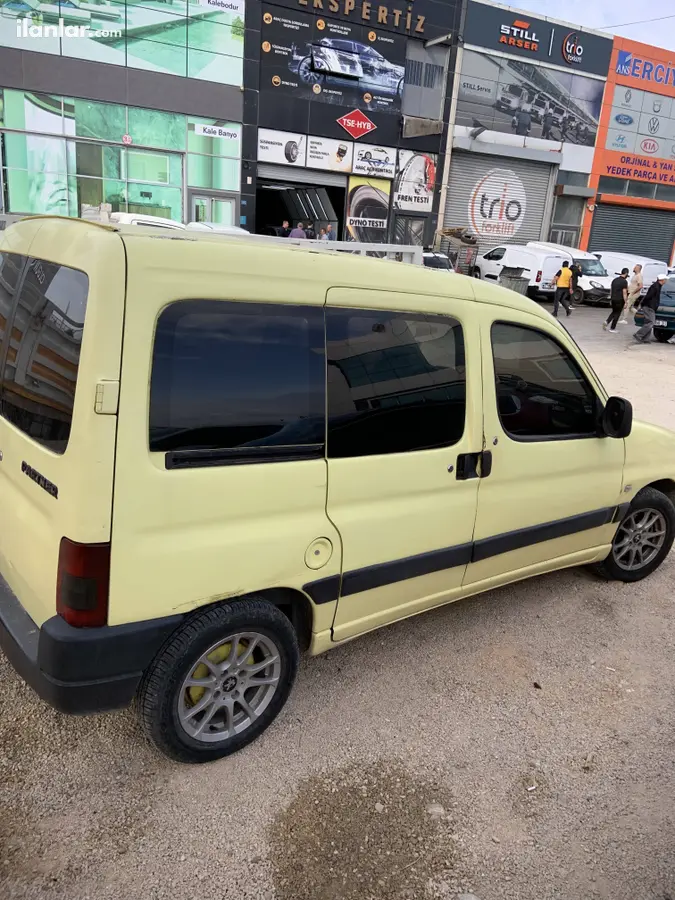 2000 Peugeot Partner 1.9 D dizel manuel minivan & Panelvan - Fotoğraf 2