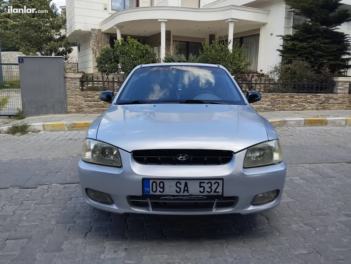 2001 Hyundai Accent 1.3 lPG manuel otomobil - Fotoğraf 1
