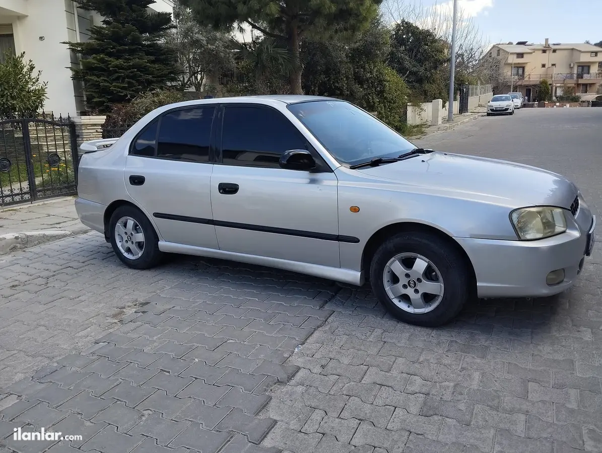 2001 Hyundai Accent 1.3 lPG manuel otomobil - Fotoğraf 3