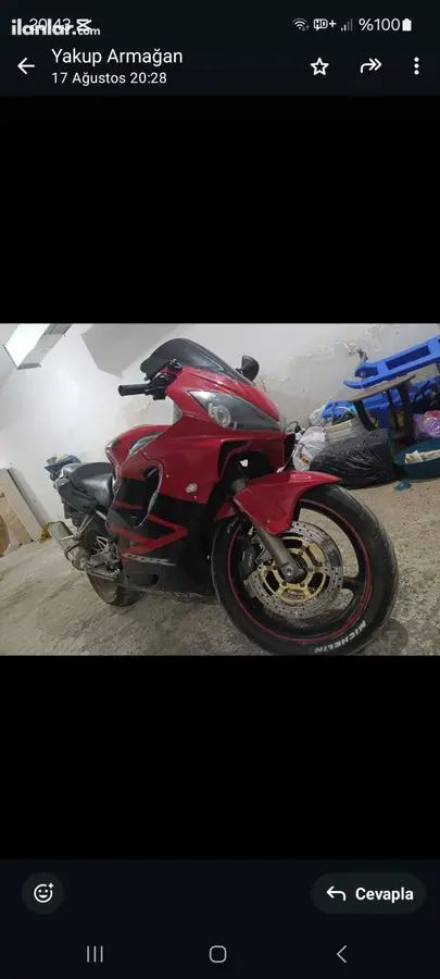 2006 Honda CBR 600 F benzinli manuel motosiklet - Fotoğraf 2