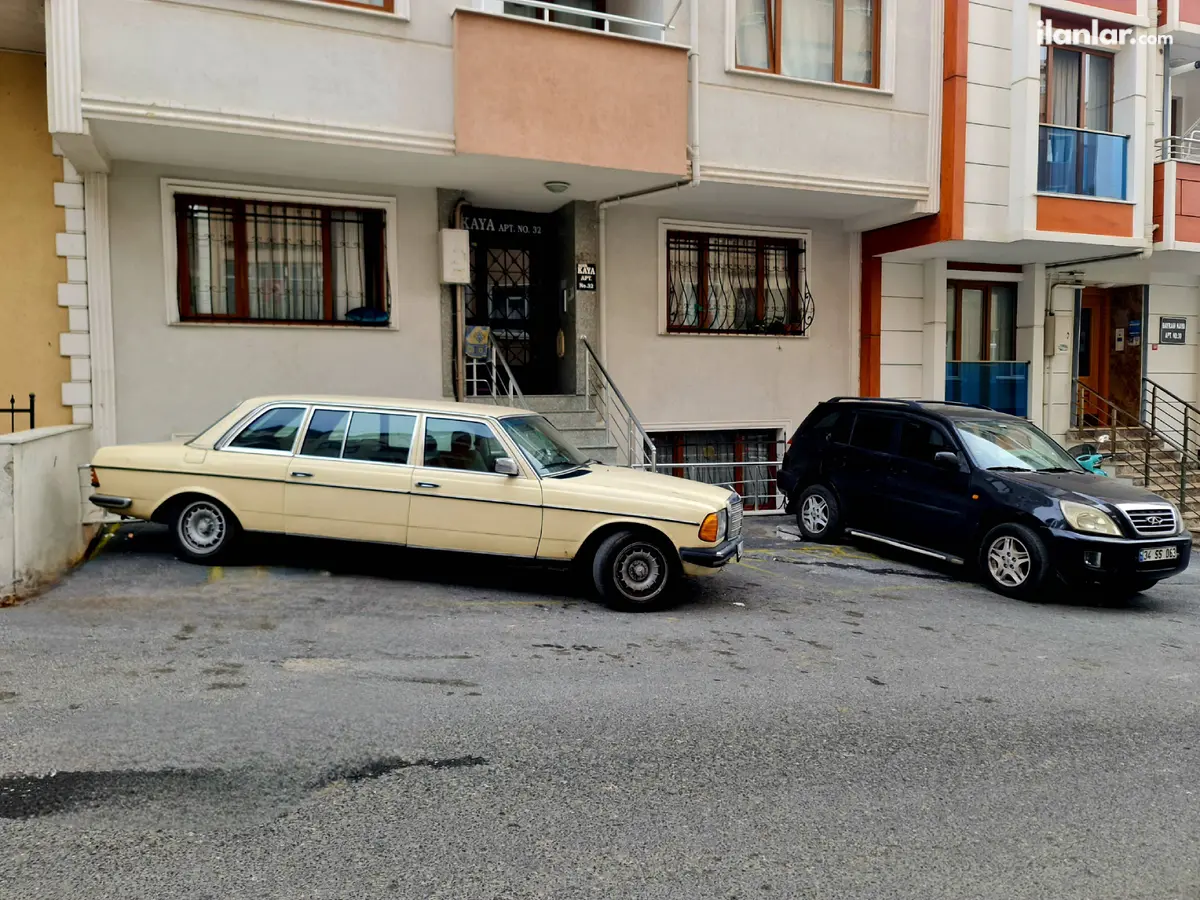 1983 Mercedes - Benz 280 SE benzin & LPG otomatik otomobil - Fotoğraf 1