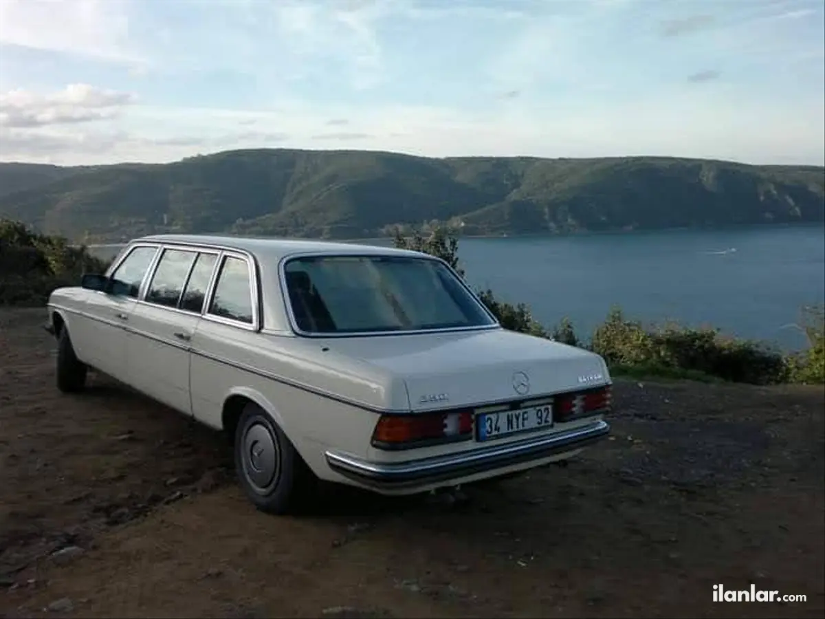 1983 Mercedes - Benz 280 SE benzin & LPG otomatik otomobil - Fotoğraf 3
