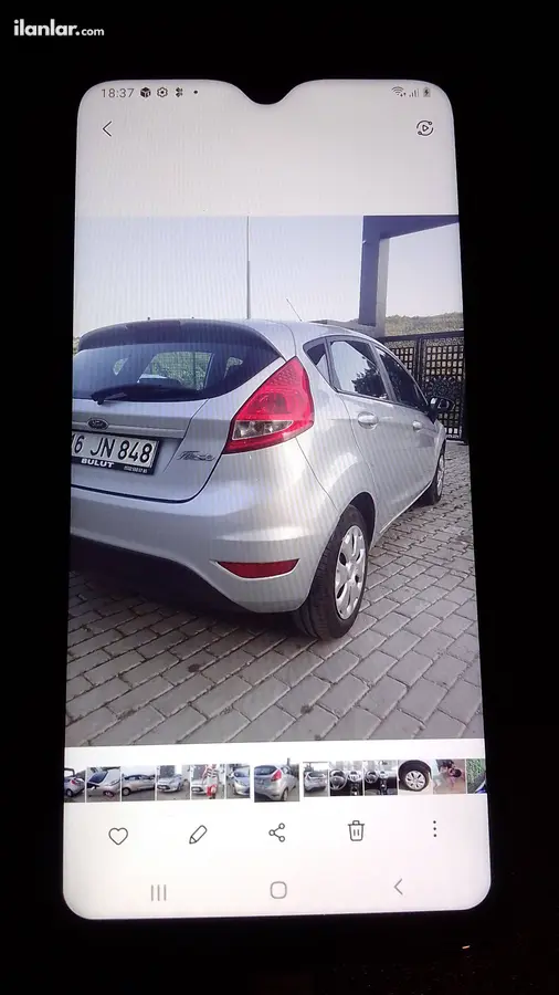 2011 Ford Fiesta 1.4 dizel manuel otomobil - Fotoğraf 1