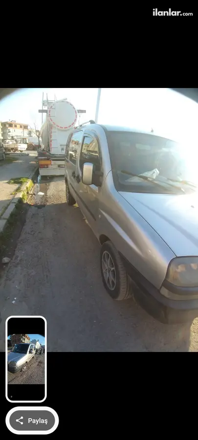 2005 Fiat Doblo Doblo Cargo dizel manuel minivan & Panelvan - Fotoğraf 3