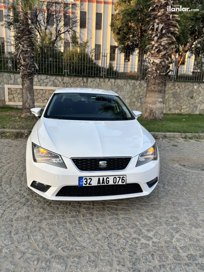 2014 Seat Leon 1.6 TDI dizel yarı Otomatik otomobil - Fotoğraf 2