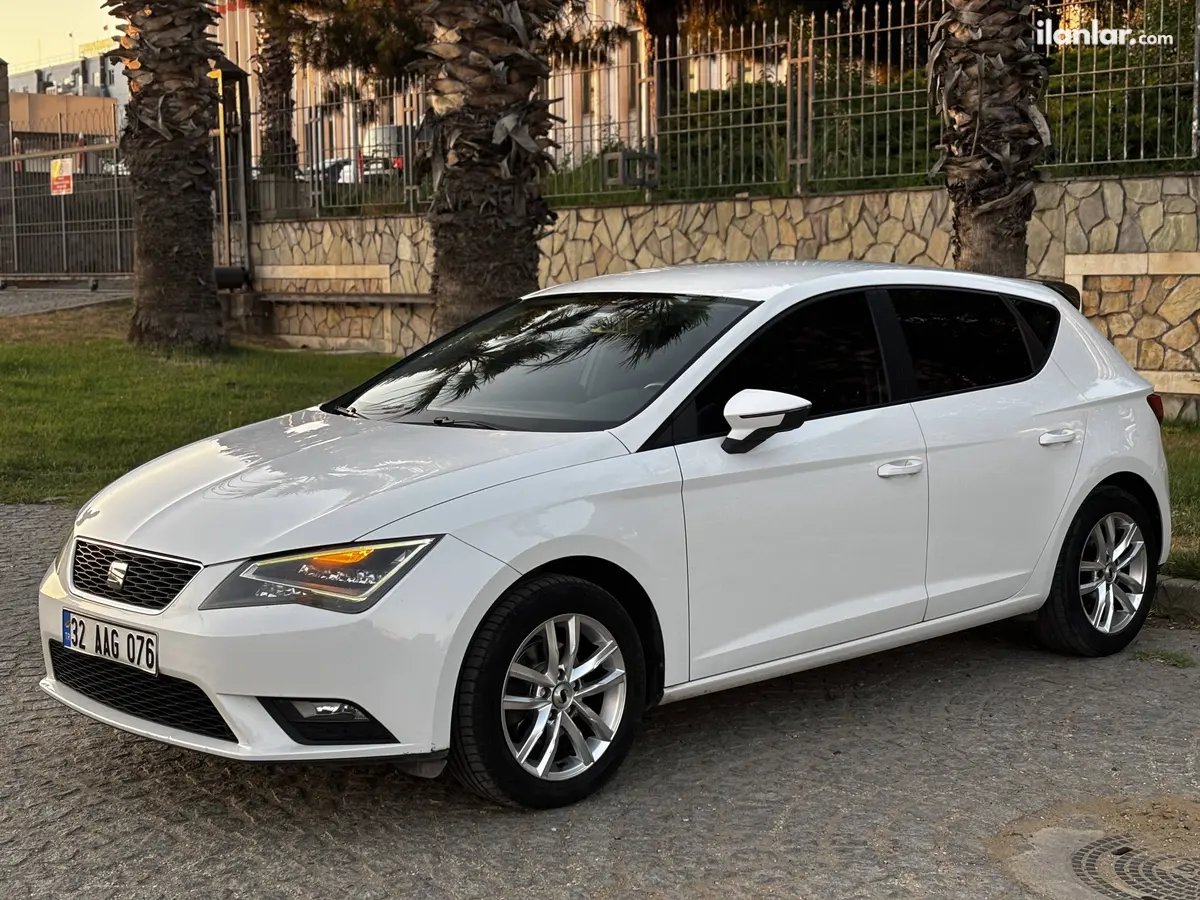 2014 Seat Leon 1.6 TDI dizel yarı Otomatik otomobil - Fotoğraf 3