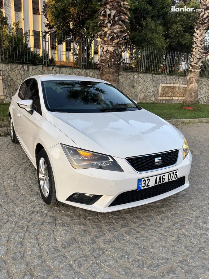 2014 Seat Leon 1.6 TDI dizel yarı Otomatik otomobil - Fotoğraf 1