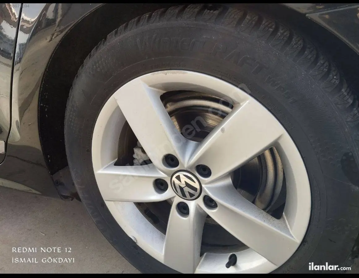 2013 Volkswagen Jetta 1.4 TSi benzinli yarı Otomatik otomobil - Fotoğraf 3