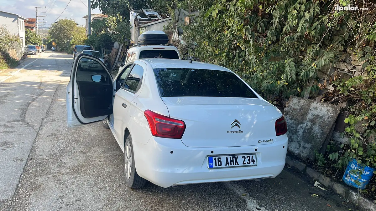 2018 Citroen C-Elysee 1.6 BlueHDi dizel manuel otomobil - Fotoğraf 2