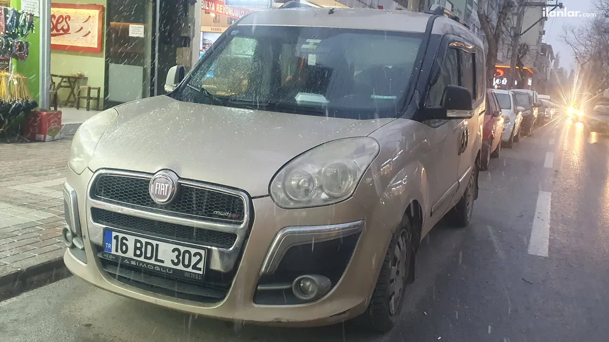 2012 Fiat Doblo Doblo Combi dizel manuel minivan & Panelvan - Fotoğraf 2