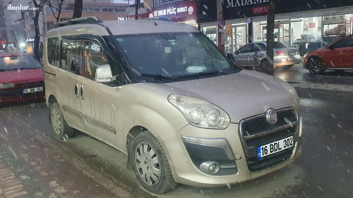 2012 Fiat Doblo Doblo Combi dizel manuel minivan & Panelvan - Fotoğraf 3