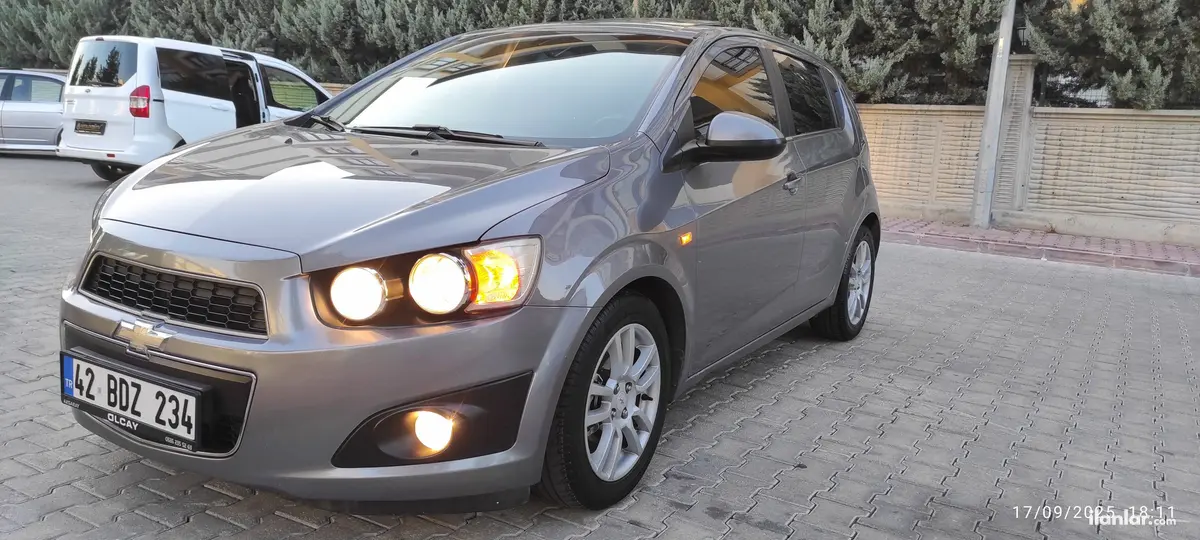 2012 Chevrolet Aveo 1.4 benzin & LPG manuel otomobil - Fotoğraf 2