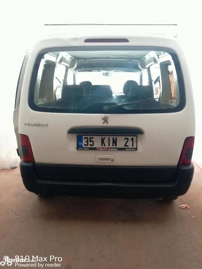 2003 Peugeot Partner 2.0 HDI dizel manuel minivan & Panelvan - Fotoğraf 3