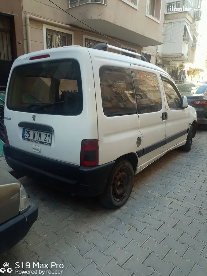 2003 Peugeot Partner 2.0 HDI dizel manuel minivan & Panelvan - Fotoğraf 2