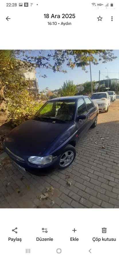 1997 Ford Escort 1.3 benzin & LPG manuel otomobil - Fotoğraf 1