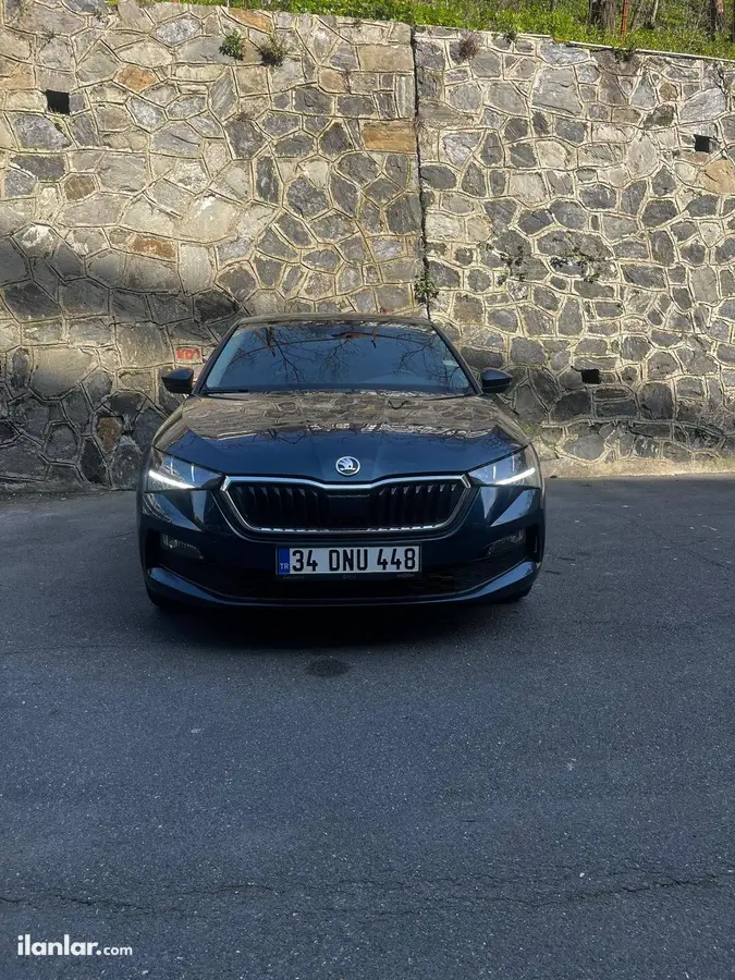 2020 Skoda Scala 1.0 TSI benzinli yarı Otomatik otomobil - Fotoğraf 1