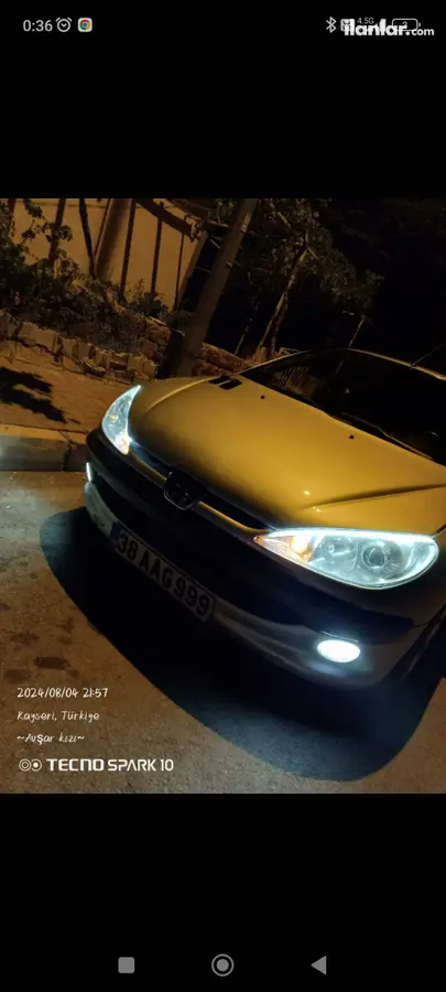 2001 Peugeot 206 1.6 benzinli manuel otomobil - Fotoğraf 2