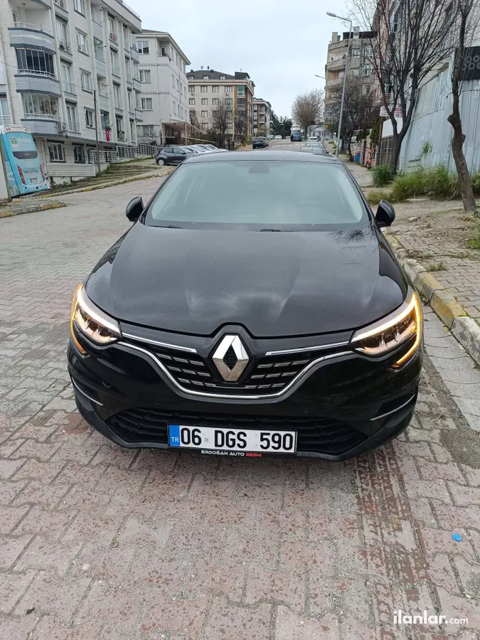 2022 Renault Megane 1.5 Blue DCI dizel yarı Otomatik otomobil - Fotoğraf 1