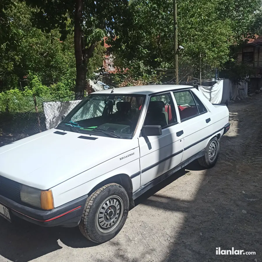 1992 Renault R 9 1.4 Broadway benzin & LPG manuel otomobil - Fotoğraf 1