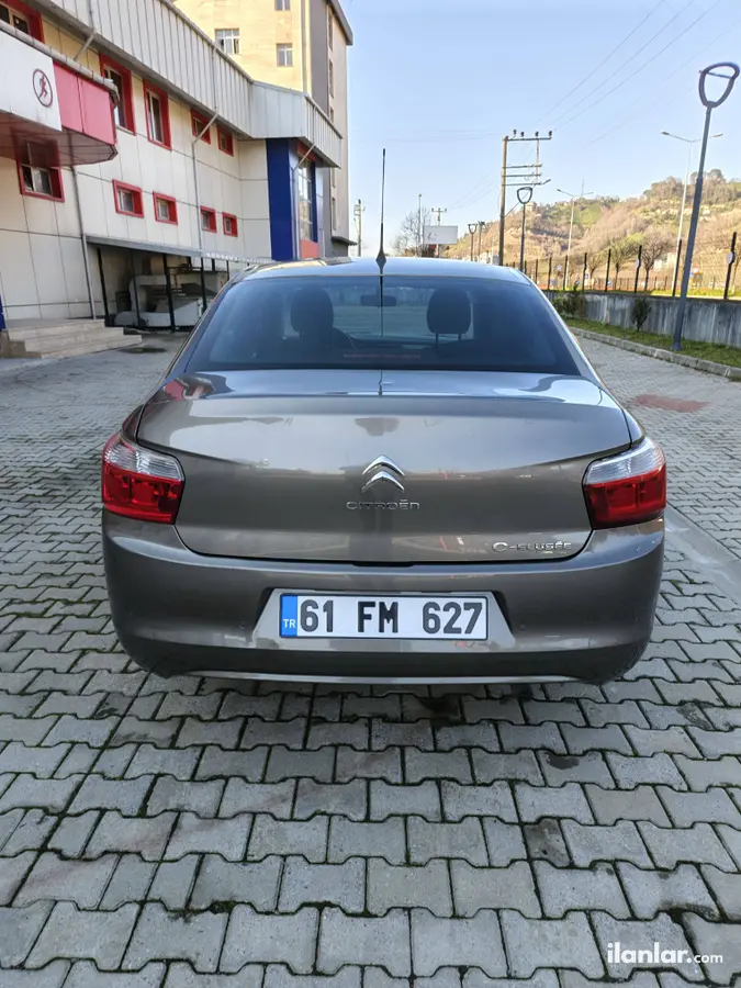 2016 Citroen C-Elysee 1.6 HDi dizel manuel otomobil - Fotoğraf 3
