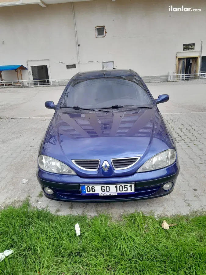2001 Renault Megane 1.6 lPG manuel otomobil - Fotoğraf 1