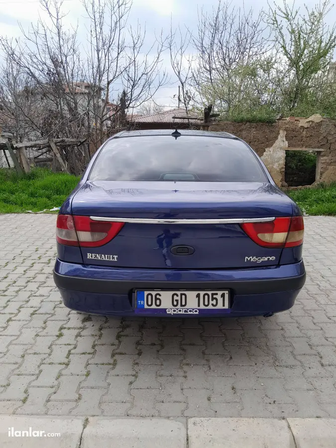 2001 Renault Megane 1.6 lPG manuel otomobil - Fotoğraf 2