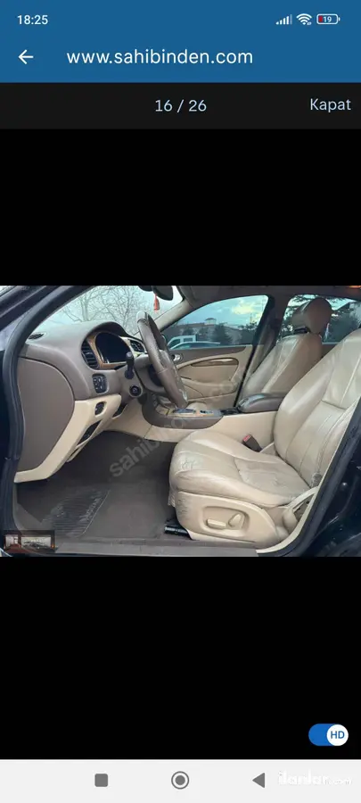 2006 Jaguar S-Type 2.7 D dizel otomatik otomobil - Fotoğraf 3