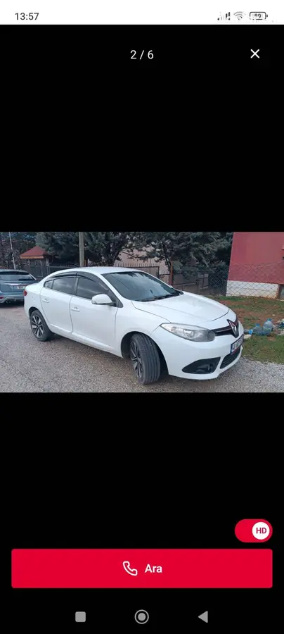 2015 Renault Fluence 1.5 dCi dizel yarı Otomatik otomobil - Fotoğraf 2