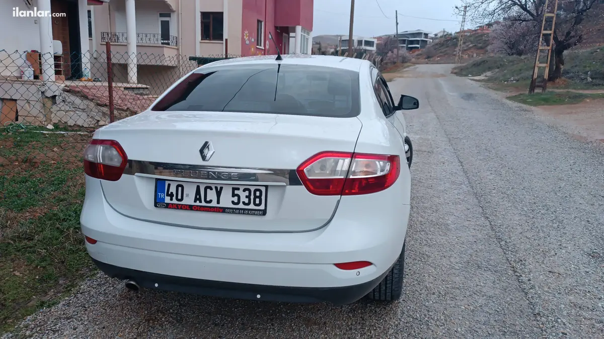 2015 Renault Fluence 1.5 dCi dizel yarı Otomatik otomobil - Fotoğraf 3