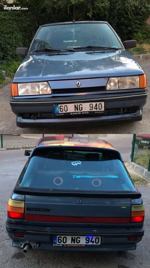 1993 Renault R 11 Flash S benzinli manuel otomobil - Fotoğraf 3