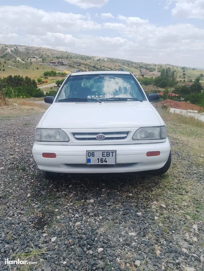 2001 Kia Pride 1.3 benzin & LPG manuel otomobil - Fotoğraf 3