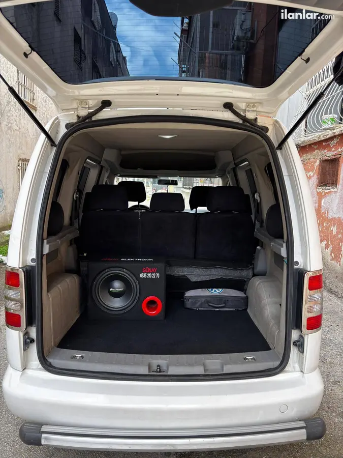 2010 Volkswagen Caddy 1.9 TDI dizel manuel minivan & Panelvan - Fotoğraf 3