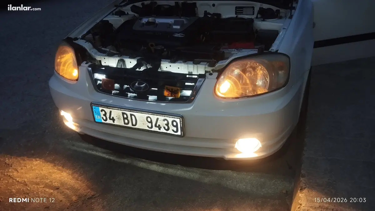 2006 Hyundai Accent 1.5 CRDi dizel manuel otomobil - Fotoğraf 2