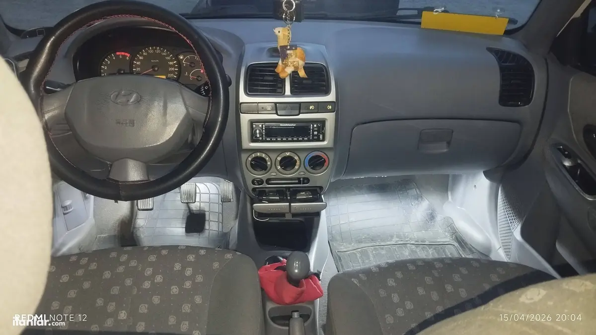 2006 Hyundai Accent 1.5 CRDi dizel manuel otomobil - Fotoğraf 3