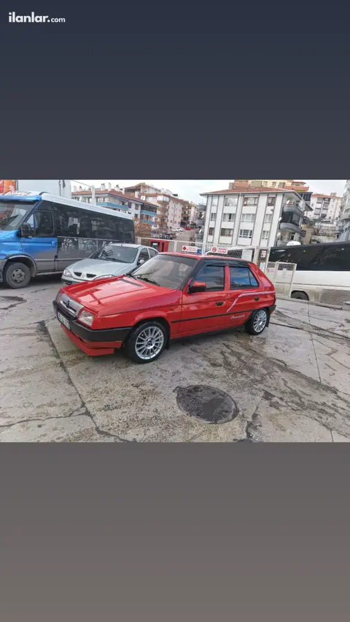 1993 Skoda Favorit 136 lPG manuel otomobil - Fotoğraf 1